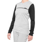 100 Percent Ridecamp Women's Long Sleeve Jersey - XL - Grey - Black