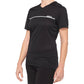 100 Percent Ridecamp Women's Short Sleeve Jersey - L - Black - Grey