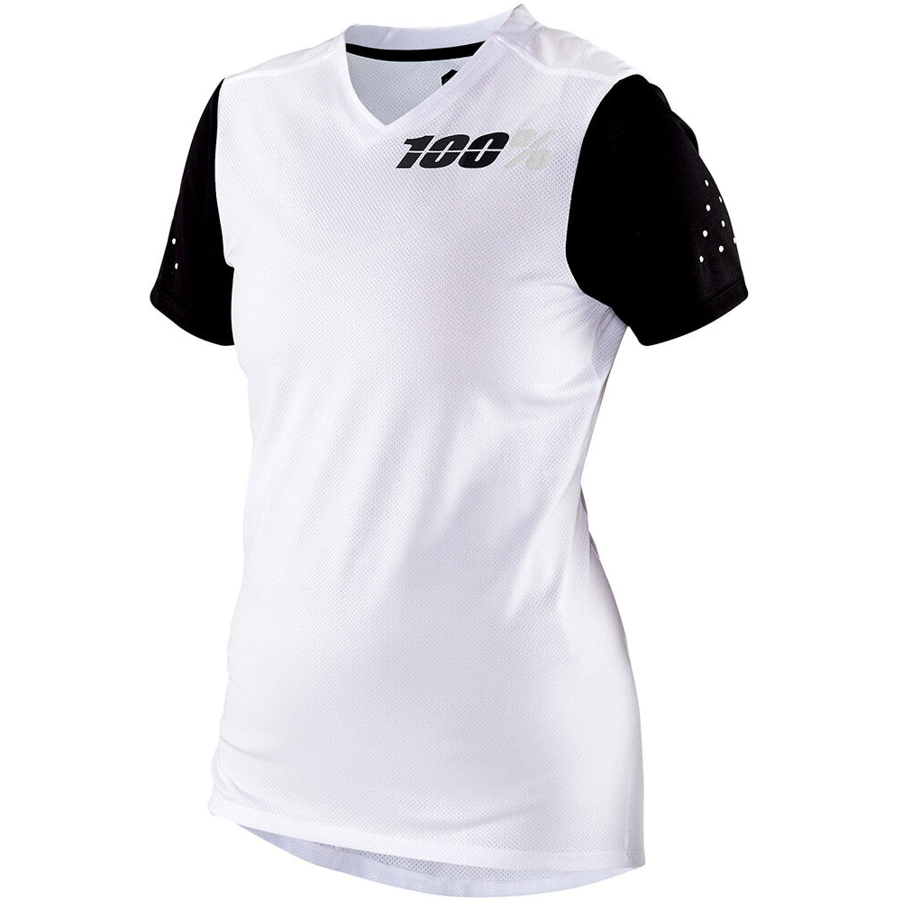 100 Percent Ridecamp Women's Short Sleeve Jersey - XL - White