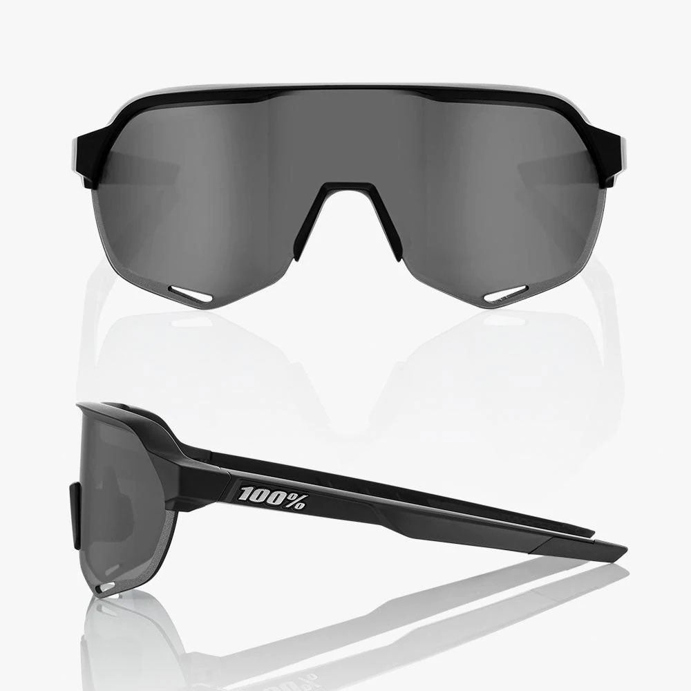 100 Percent S2 Sunglasses - Soft Tact Black - Smoke Lens