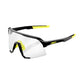 100 Percent S3 Sunglasses - Gloss Black - Photochromic Lens