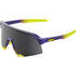100 Percent S3 Sunglasses - One Size Fits Most - Matte Metallic Digital Brights Smoke Lens