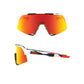 100 Percent S3 Sunglasses - Soft Tact Grey Camo - HiPER Red Multilayer Mirror Lens