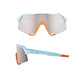 100 Percent S3 Sunglasses - Soft Tact Two Tone - HiPER Silver Mirror Lens