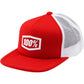 100 Percent Shift Youth Trucker Hat - One Size Fits Most - Red