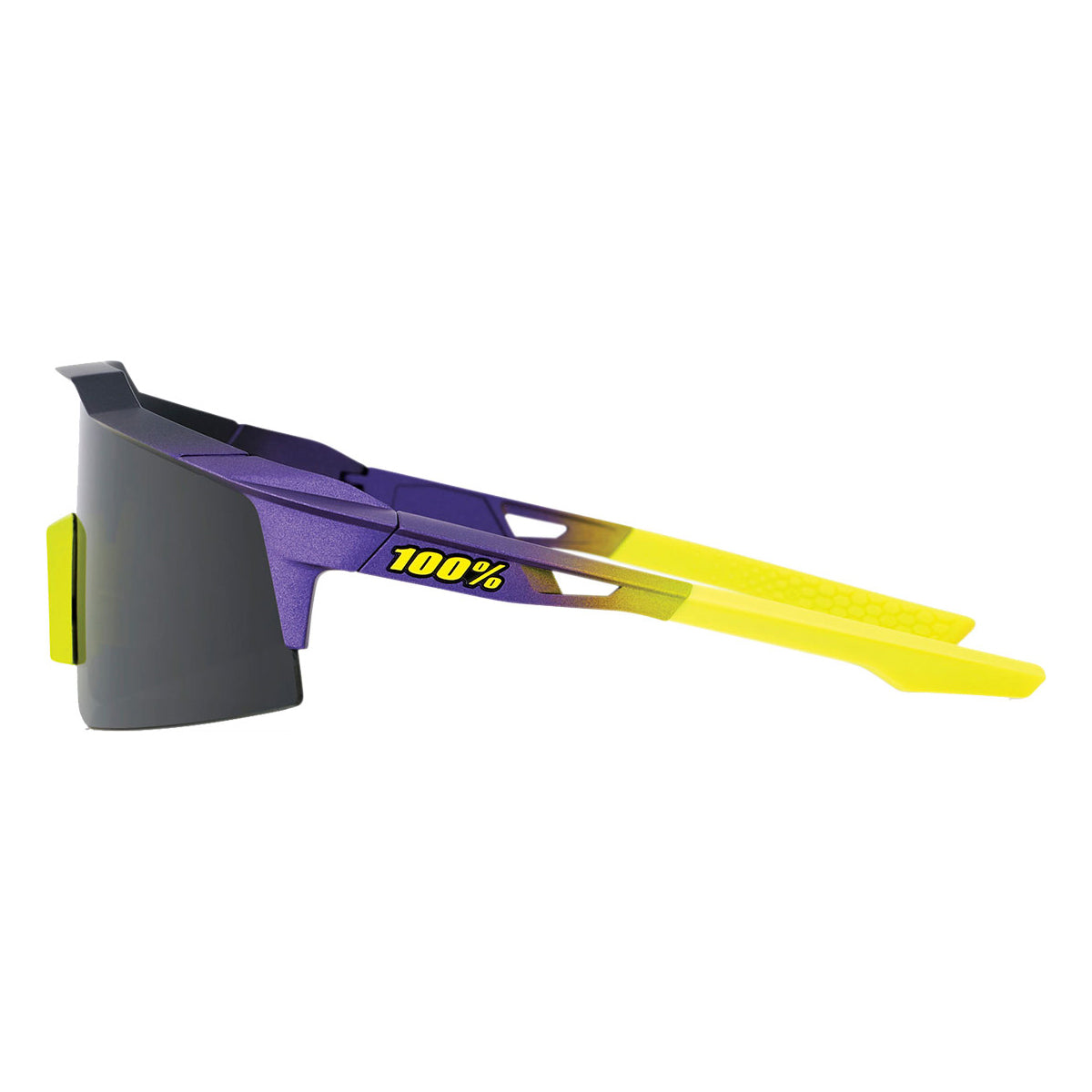 100 Percent Speedcraft SL Sunglasses - One Size Fits Most - Matte Metallic Digital Brights Smoke Lens