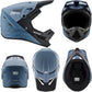 100 Percent Status Full Face Helmet -  M - Drop Steel Blue