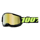 100 Percent Strata 2 Goggles - One Size Fits Most - Upsol - Gold Mirror Lens