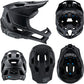 100 Percent Trajecta Full Face Helmet -  L - Black