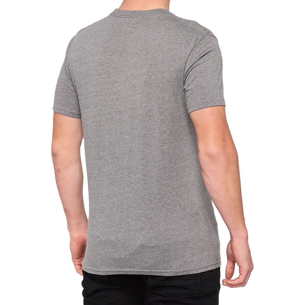 100 Percent Volta T-Shirt - S - Heather Grey