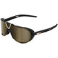 100 Percent Westcraft Sunglasses - One Size Fits Most - Soft Tact Black Soft Gold Mirror Lens