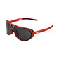 100 Percent Westcraft Sunglasses - Soft Tact Red - Black Mirror Lens