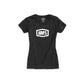 100 Percent Women's Essential T-Shirt - M - Black