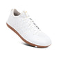 Crank Brothers Stamp Street Fabio Flat Shoes - US 9.5 - White - Gold