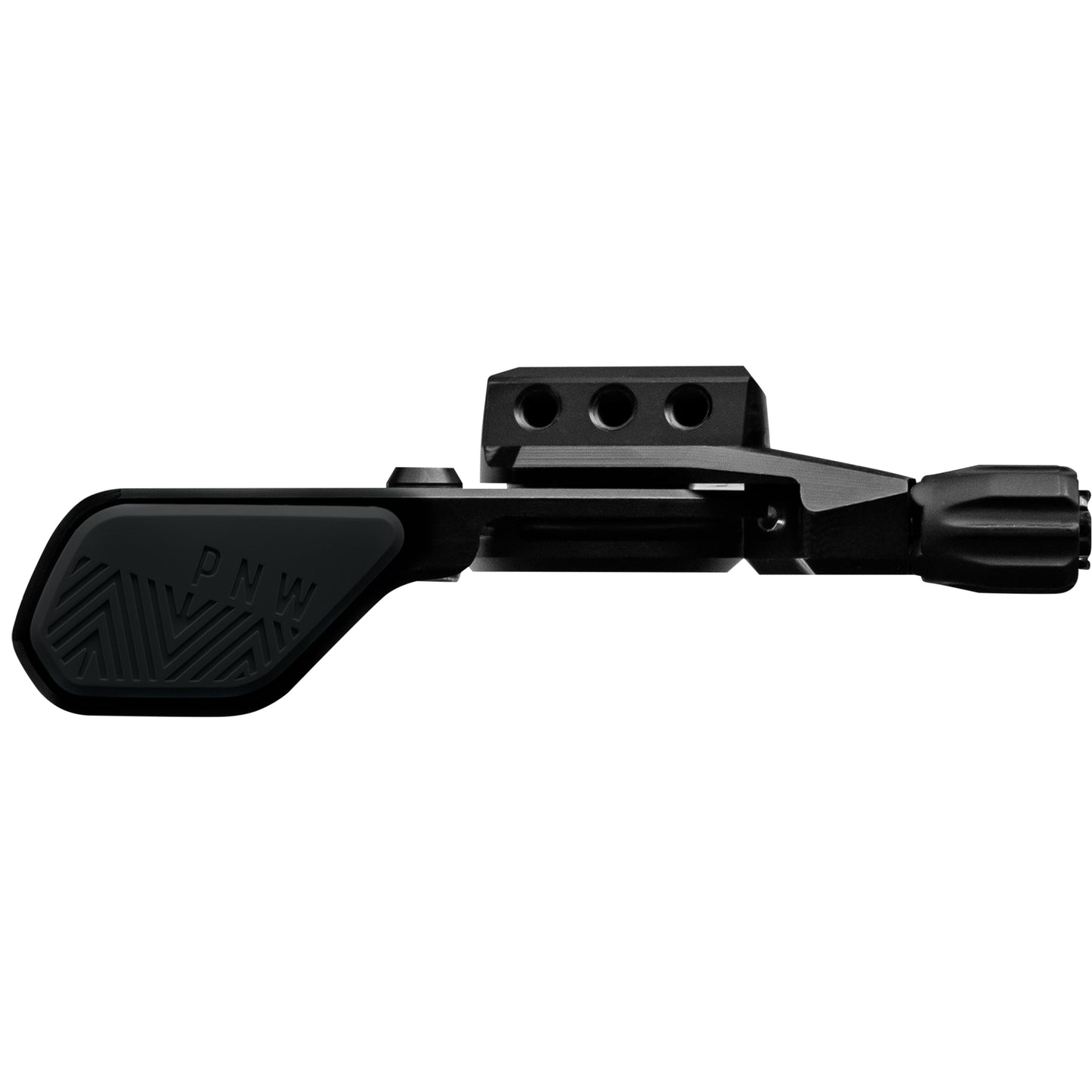PNW Components Loam Dropper Lever V2 Kit - Blackout Black - Shimano I-Spec II - Black