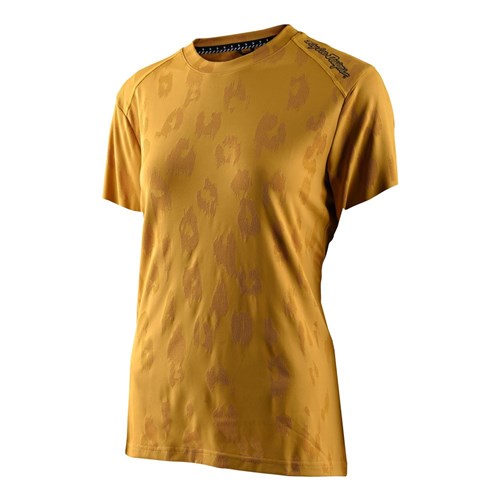 TLD Lilium Women's Short Sleeve Jersey - Women's M - Jacquard Honey