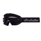 661 Radia Goggles - L - Script Black - Smoke Mirror Lens