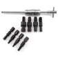 Cleanskin Blind Bearing Puller and Slide Hammer 9 Piece Set 8mm to 32mm
