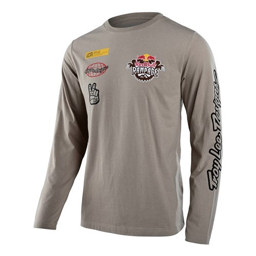 TLD Limited Edition Red Bull Rampage Lockup Long Sleeve Tee - S - Desert