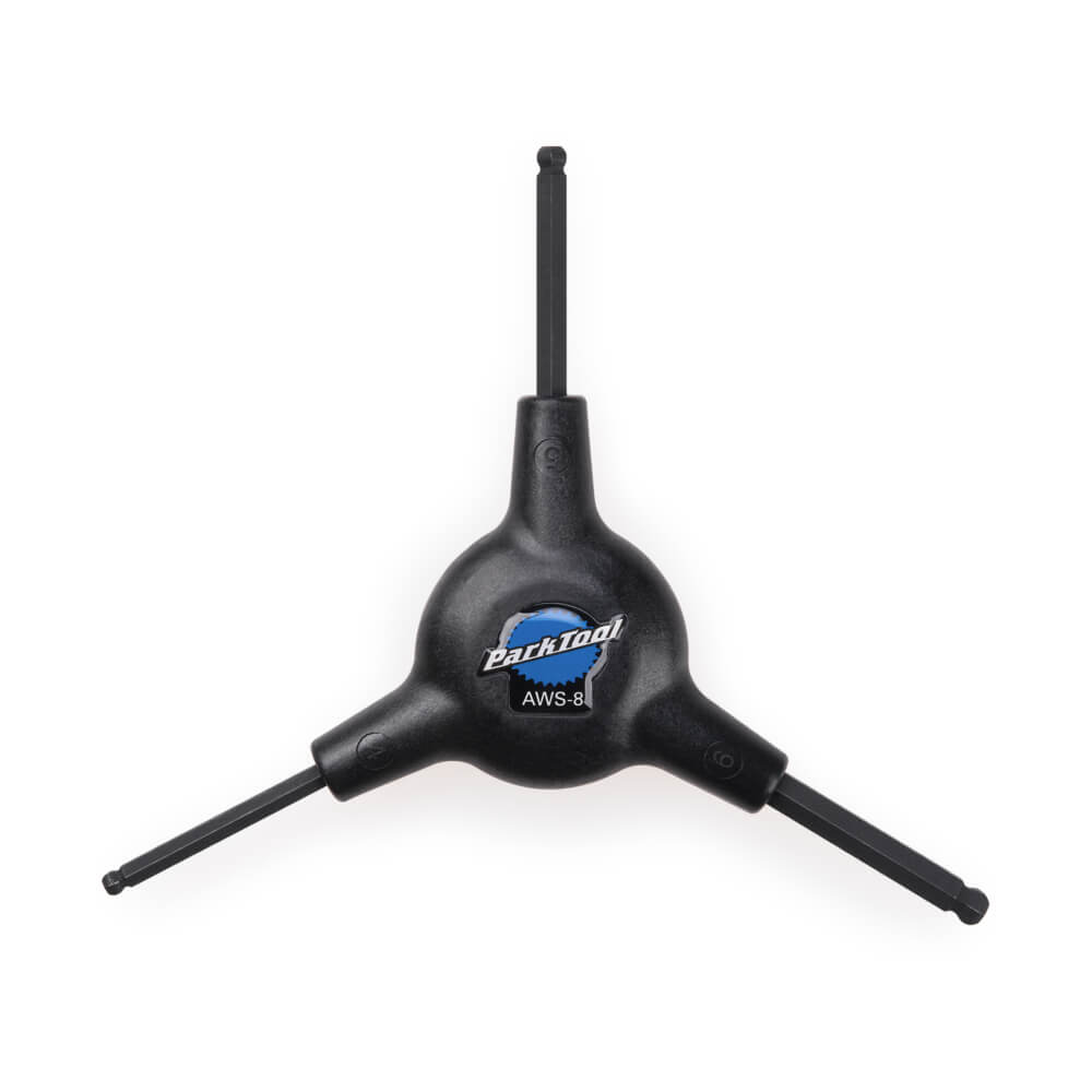 Park AWS-8 3 Way Ball Ended 4 5 6mm Allen Key Tool