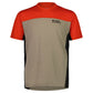 Mons Royale Redwood Enduro VT Short Sleeve Men's Jersey - S - Retro Red - Black - Walnut