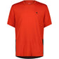 Mons Royale Tarn Merino Shift Mens T-Shirt - XL - Retro Red - Black
