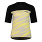Mons Royale Redwood Enduro VT Short Sleeve Women's Jersey - Women's L - Limelight Camo - Black