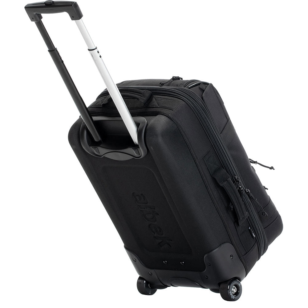 Albek Short Haul Travel Bag - Checked Covert Black