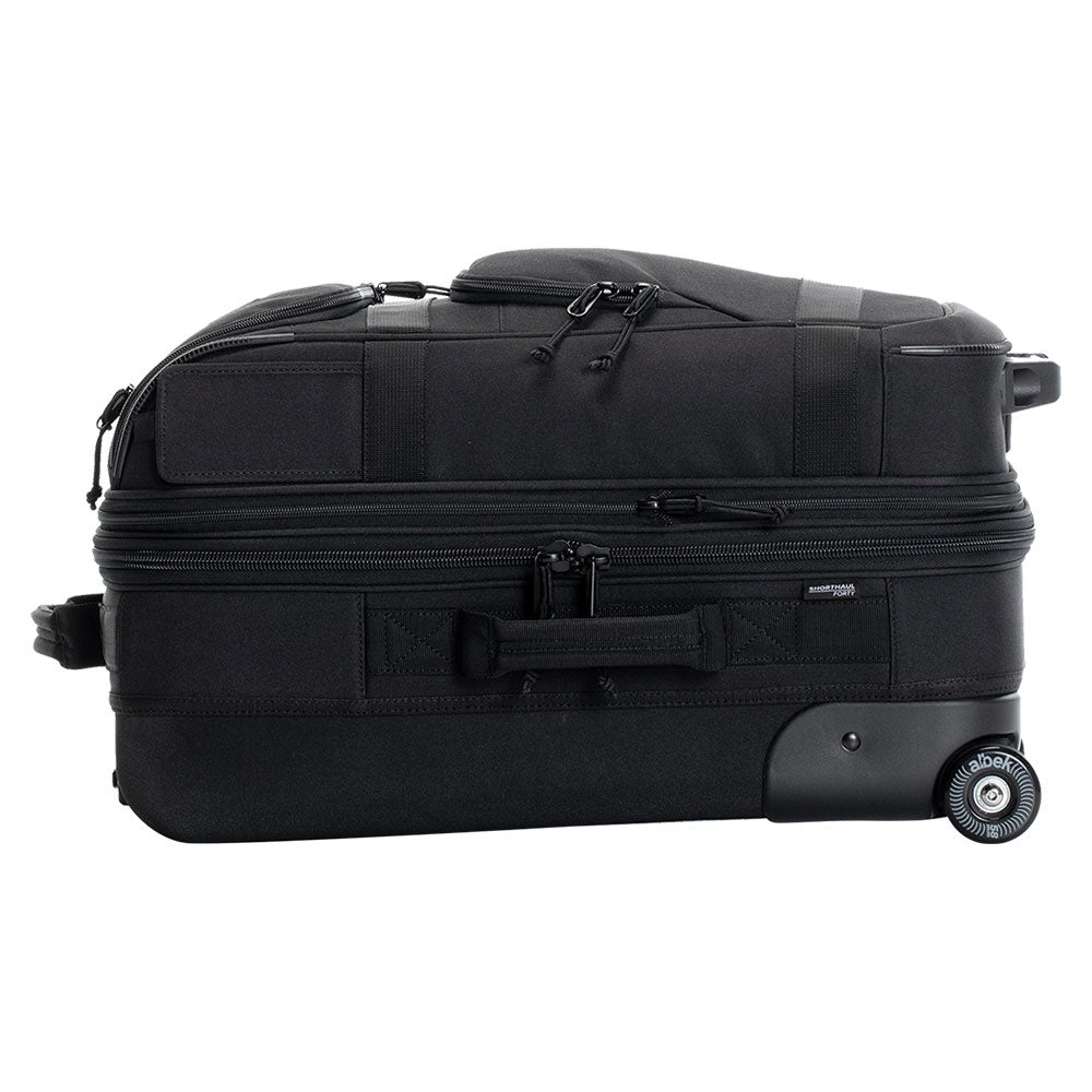 Albek Short Haul Travel Bag - Checked Covert Black