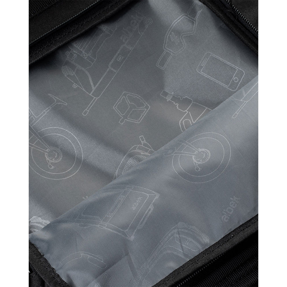Albek Short Haul Travel Bag - Checked Covert Black