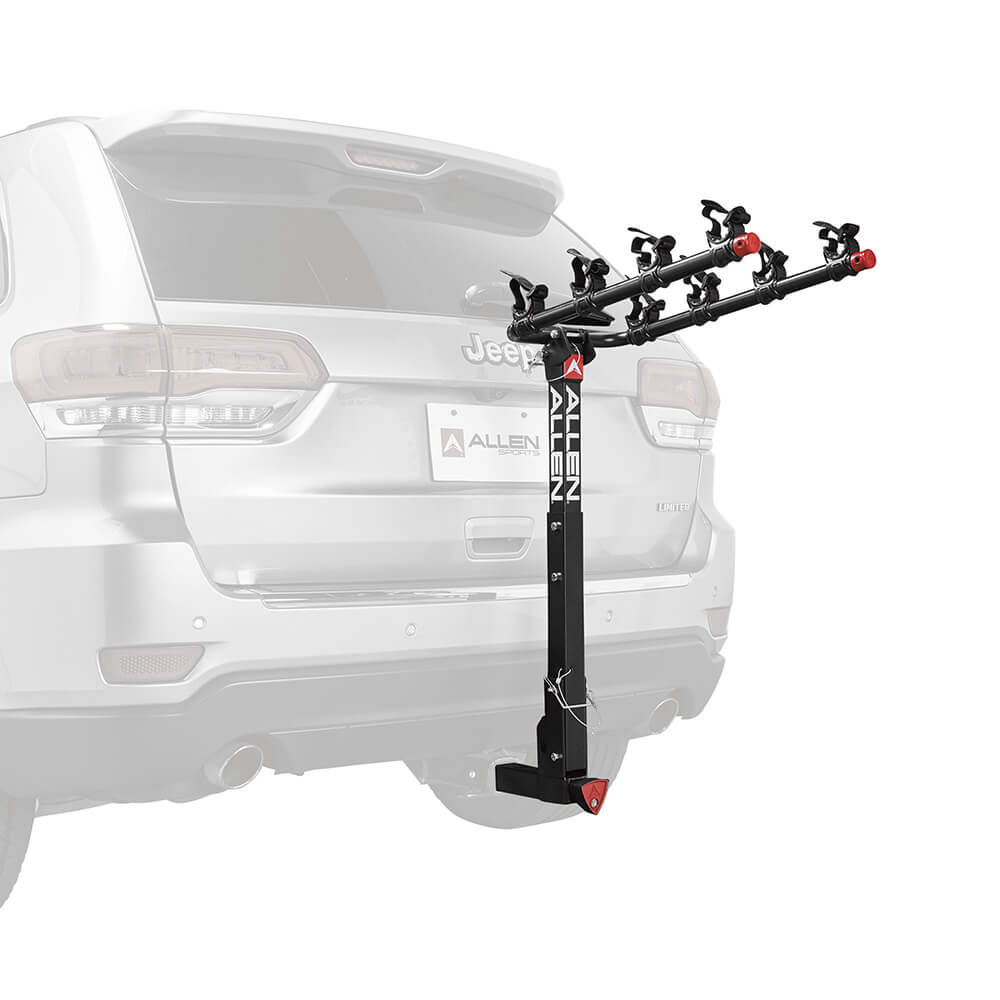 Allen 542QR Deluxe 4 Bike Hitch Mounted Rack