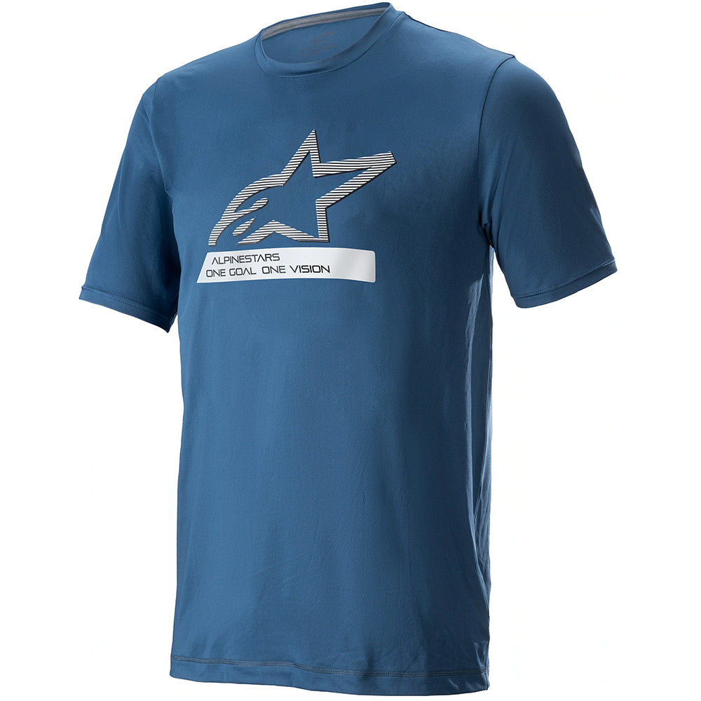 AlpineStars Ageless V3 Short Sleeve Tech Tee Shirt - 2XL - Nightshadow