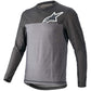 AlpineStars Alps 8.0 V2 Long Sleeve Jersey - XL - Anthracite Black White