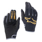 AlpineStars Alps Gloves - M - Black Tangerine