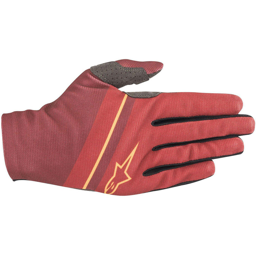 AlpineStars Aspen Plus Gloves - M - Burgundy