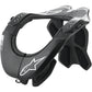 AlpineStars BNS Tech-2 Neck Brace - XS-M - Black - Cool Grey