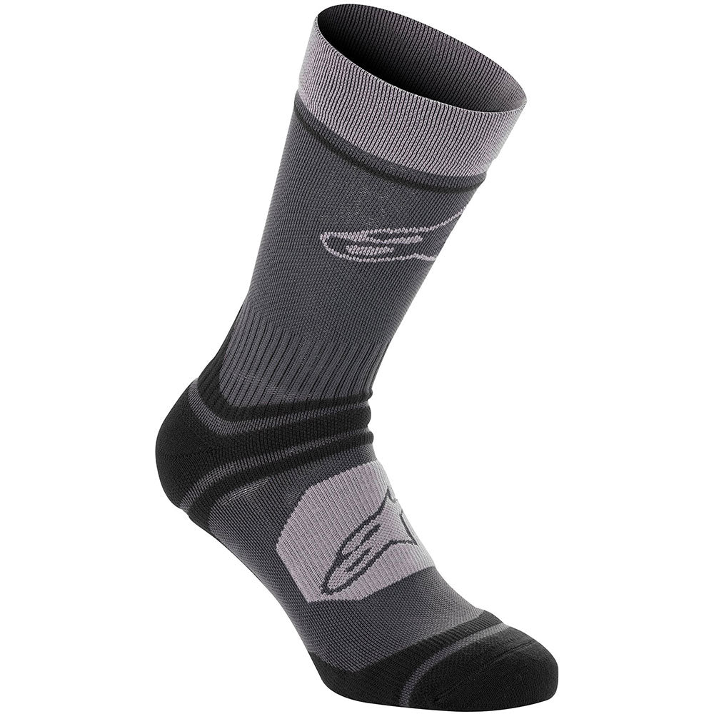 AlpineStars Cascade Socks - M - Black - Dark Shadow
