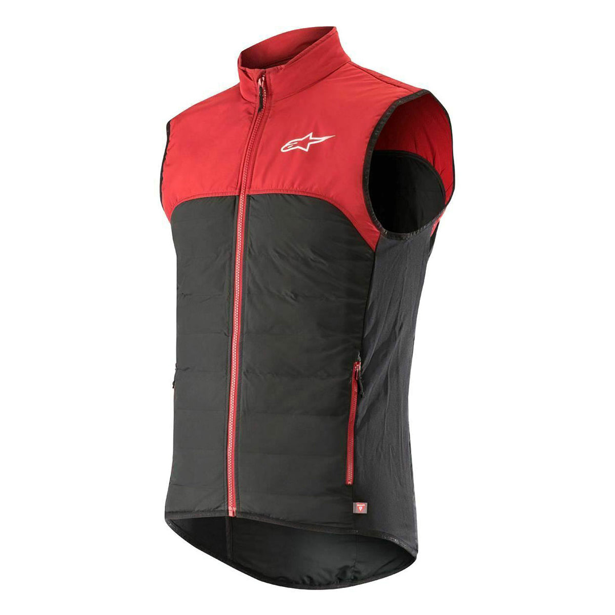 AlpineStars Denali Vest - 2XL - Rio Red - Black
