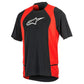AlpineStars Drop 2 Short Sleeve Jersey - S - Black - Red