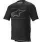 AlpineStars Drop 6.0 Short Sleeve Jersey - S - Black