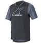 AlpineStars Drop 6.0 V2 Short Sleeve Jersey - S - Grisaille Black