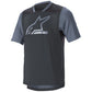 AlpineStars Drop 6.0 V2 Short Sleeve Jersey - L - Grisaille Black