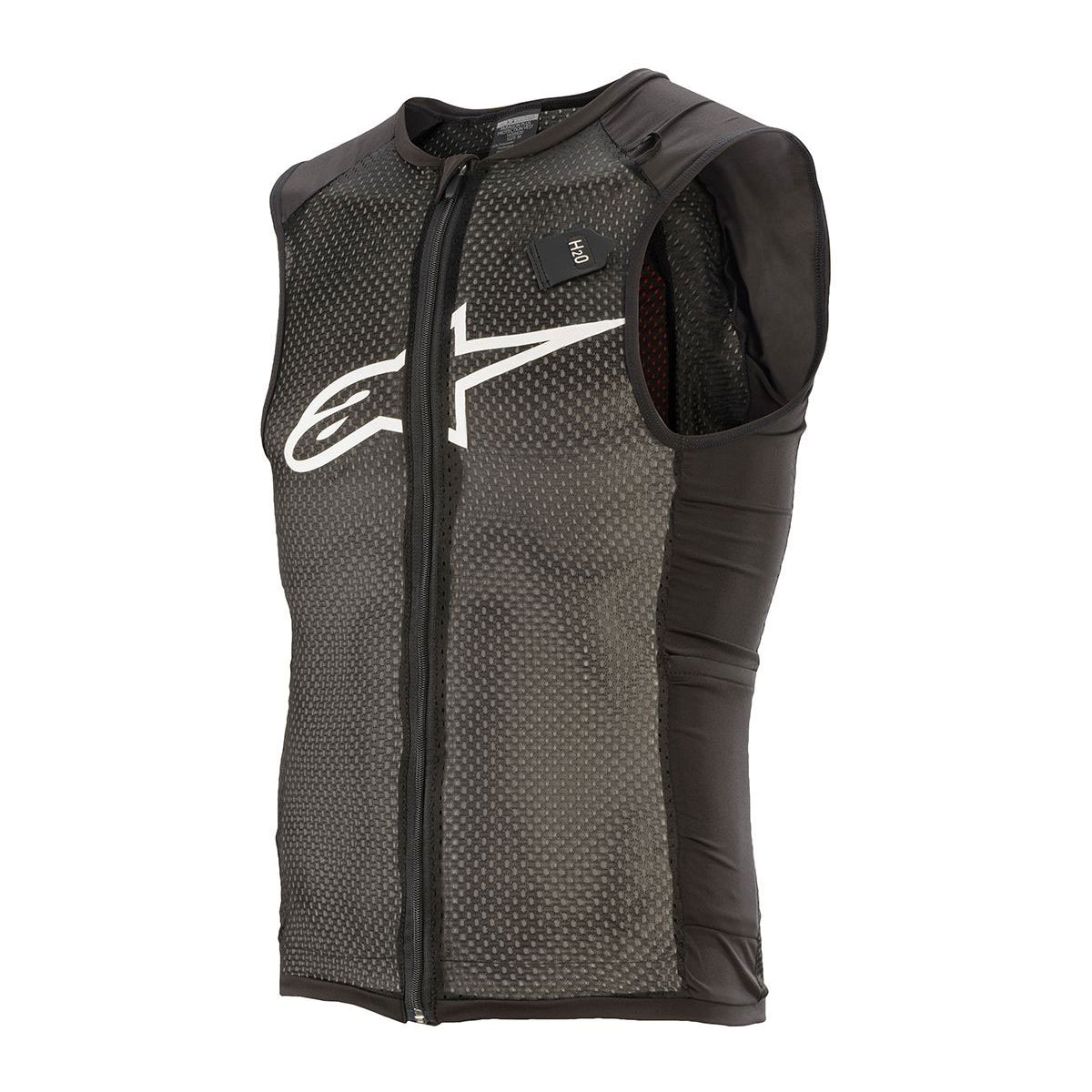 AlpineStars Paragon Plus Protection Vest - XS - Black - White - Regular