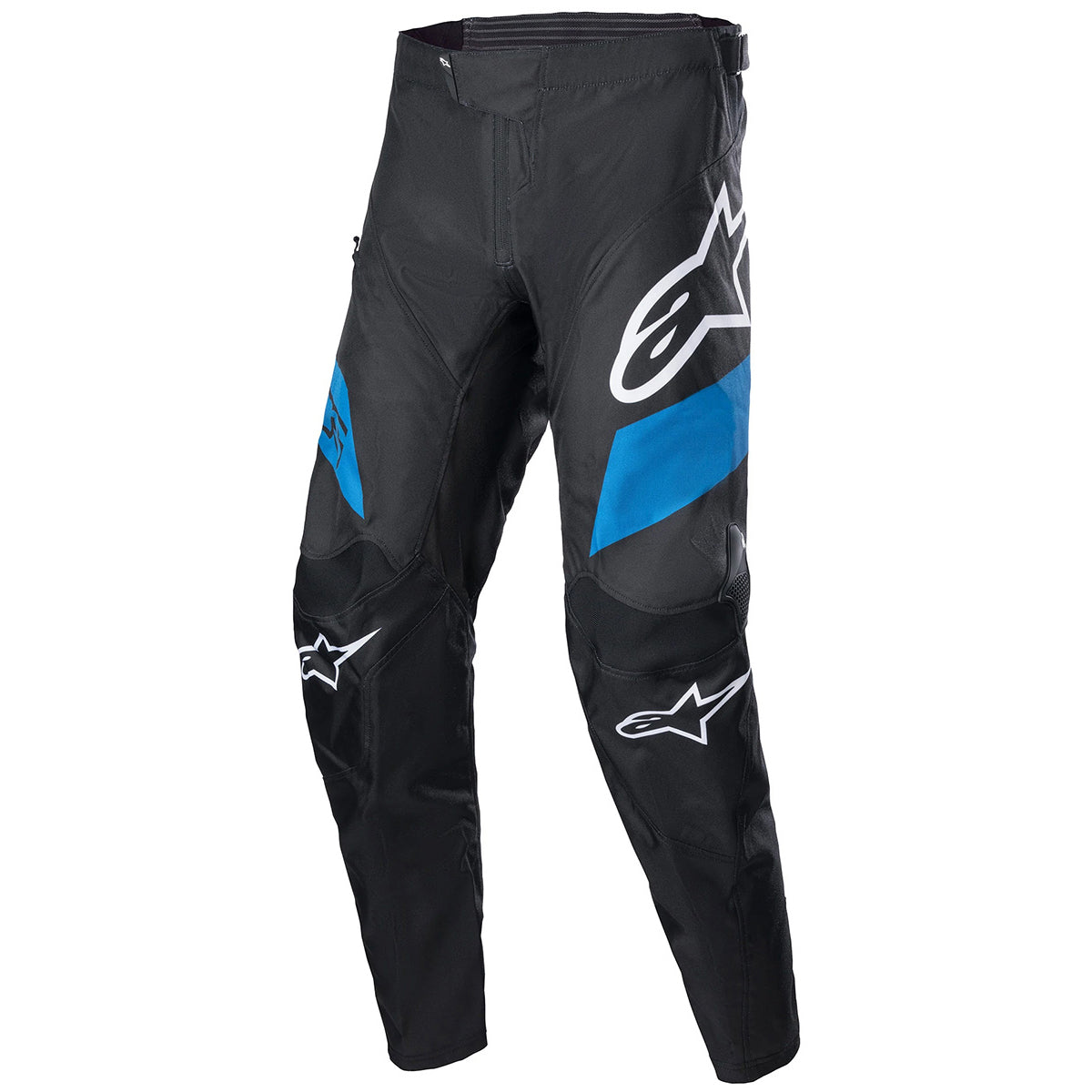 AlpineStars Racer Pants - L-34 - Black Bright Blue