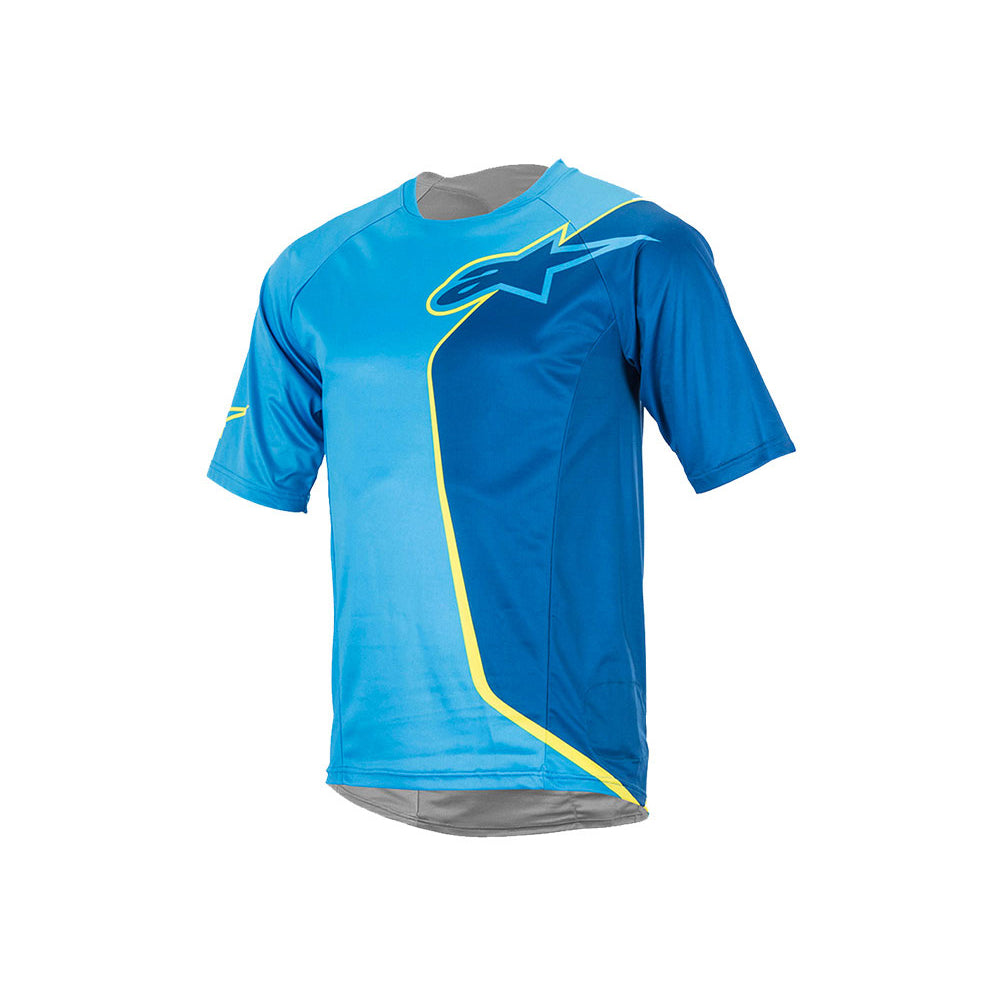 Alpinestars Sierra Short Sleeve Jersey - M - Royal Blue - Bright Blue