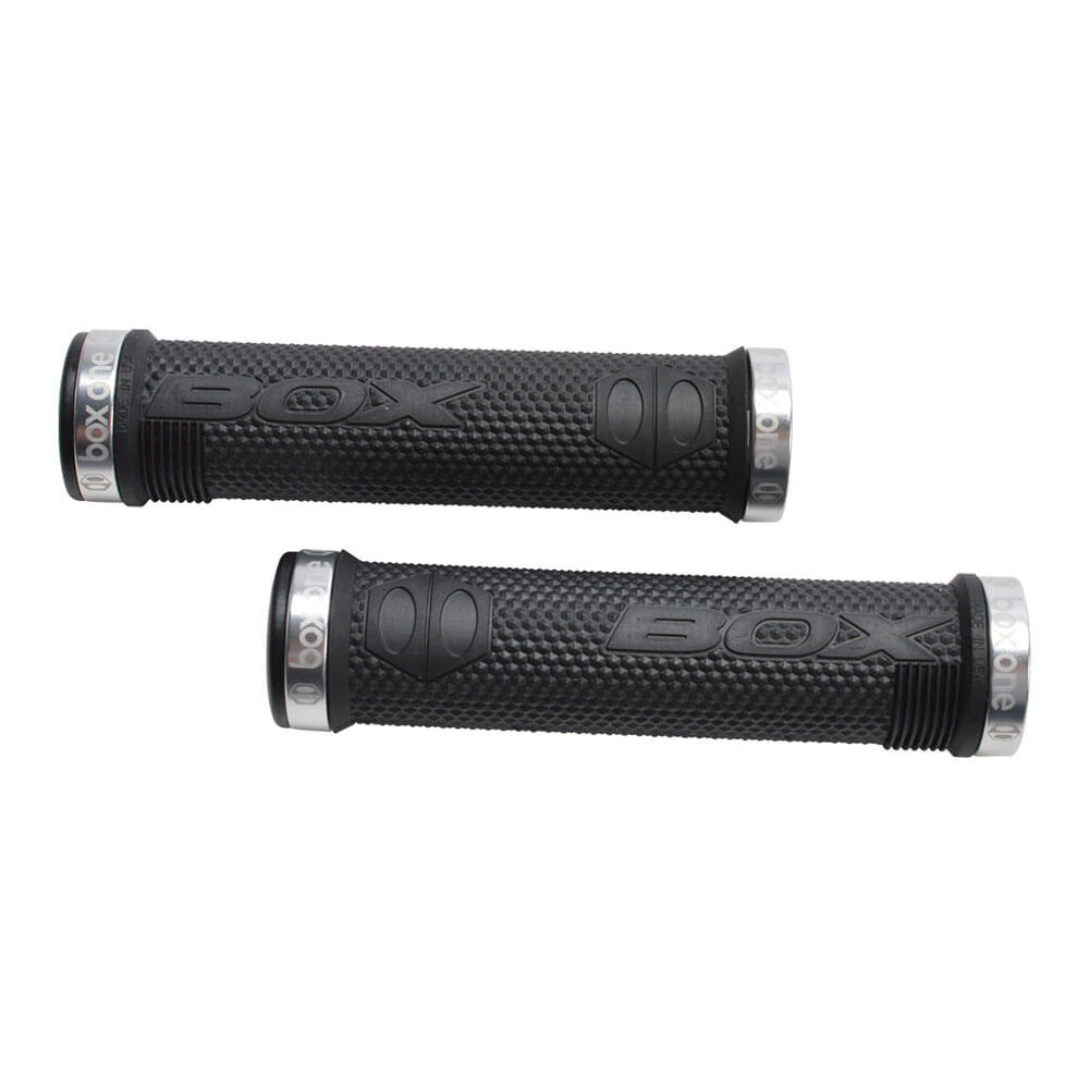 BOX One Grips - Black With Silver Clamps