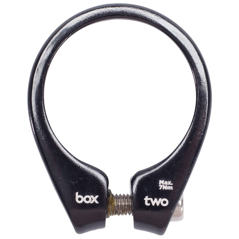 BOX Two Bolt Up Seat Clamp - 31.8mm - Black