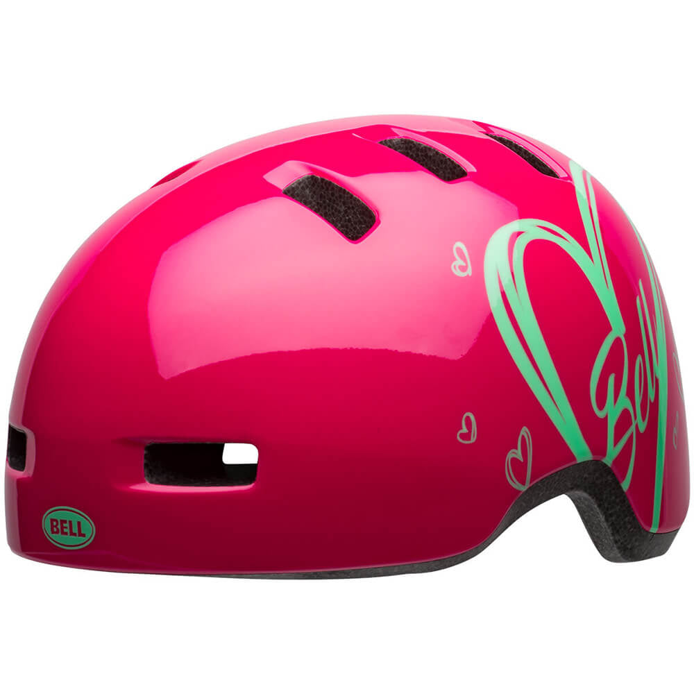 Bell Lil Ripper Helmet - Child - One Size Fits Most - Adore Gloss Pink - AS-NZS 2063-2008 Standard