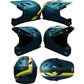 Bell Sanction Helmet - L - Matte Blue - Gloss Blue - Hi Viz - AS-NZS 2063-2008 Standard