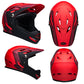 Bell Sanction Helmet - S - Matte Red - Black - AS-NZS 2063-2008 Standard